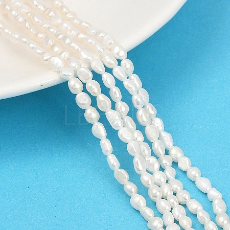 Natural Cultured Freshwater Pearl Beads Strands PEAR-P064-20E-05A-1