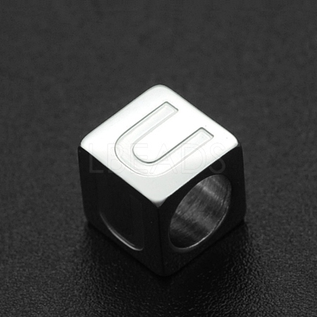 Non-Tarnish 201 Stainless Steel European Beads STAS-N090-LA062-U-1
