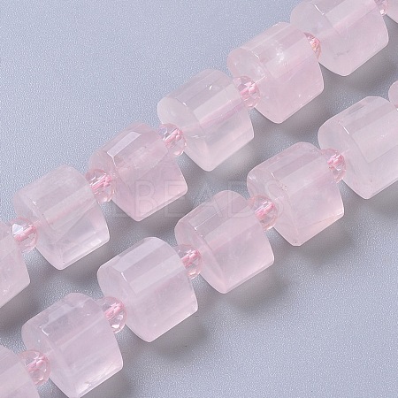 Natural Rose Quartz Beads Strands G-G801-02-1