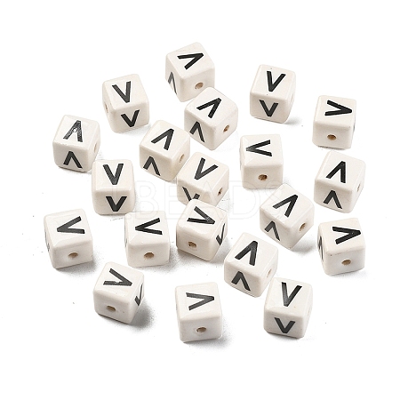 20Pcs Porcelain Beads PORC-FS0001-08V-1