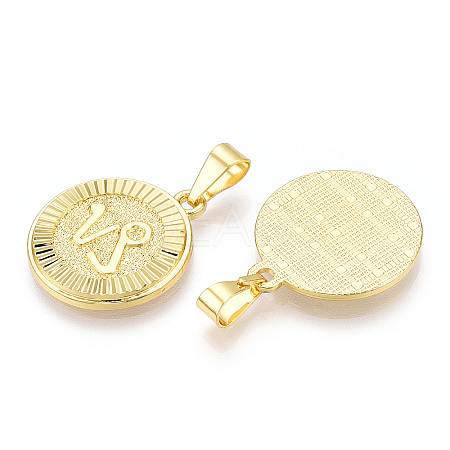 Brass Pendants KK-T070-01G-11-1