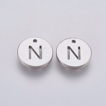 Non-Tarnish 304 Stainless Steel Charms STAS-P212-15P-06-1