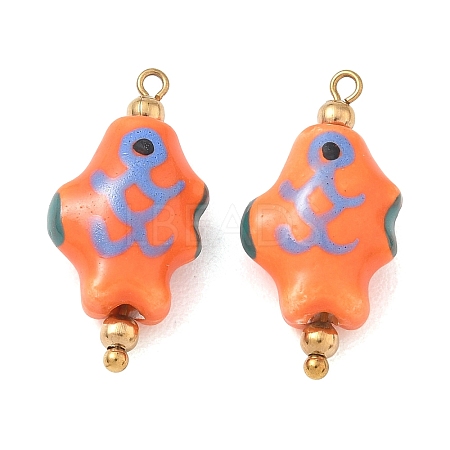 Handmade Porcelain Pendants STAS-Q119-31G-03-1