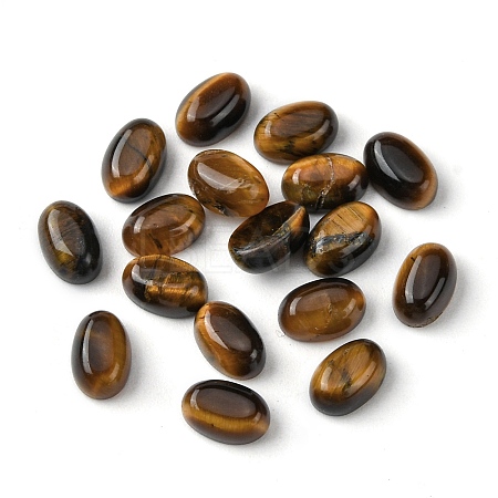 Natural Tiger Eye Cabochons G-A094-01A-09-1