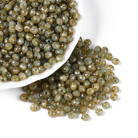 Baking Paint Glass Seed Beads SEED-N011-03E-1