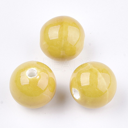 Handmade Porcelain Beads X-PORC-S499-02U-1