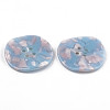 4-Hole Cellulose Acetate(Resin) Buttons BUTT-S026-007C-02-2