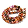 Natural Agate Beads Strands G-C082-A01-01-4