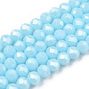 Electroplate Glass Beads Strands EGLA-A034-P3mm-A04-1
