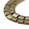 Electroplated Non-magnetic Synthetic Hematite Beads Strands G-G089-B02-03-3