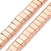 Electroplated Synthetic Non-Magnetic Hematite Beads Strands G-I360-B01-03-1