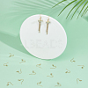100Pcs 316 Surgical Stainless Steel Earring Hooks STAS-UN0058-62-2