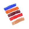 Bling Glass Beaded Stretch Bracelet BJEW-N018-03-2