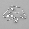 304 Stainless Steel French Earring Hooks STAS-H436-07S-1