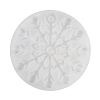 Christmas Snowflake DIY Silicone Pendant Molds DIY-A054-01E-2