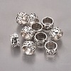 Rondelle Tibetan Style Alloy Beads X-LF10982Y-1