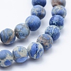 Natural Imperial Jasper Beads Strands G-K232-6mm-01C-3