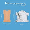 Marble Texture Pattern Paper Display Cards CDIS-NB0001-11-2