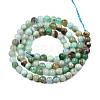 Natural Chrysoprase Beads Strands X-G-S333-4mm-016-2