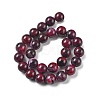 Natural Multi-Color Agate Beads Strands G-A261-B02-14mm-3