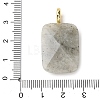 Natural Mixed Stone Faceted Pendants G-B186-01G-4