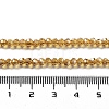 Electroplate Transparent Glass Beads Strands LS-EGLA-A035-T3mm-A04-4