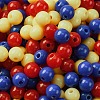 Opaque Acrylic Beads SACR-Q004-01K-3