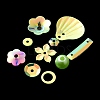Rainbow Iridescent PVC Paillette/Sequins Beads & Links & Pendants PVC-C001-01E-4