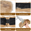 1Pc Faux Fur Fiber Yarn Warmer Headbands COHT-CY0001-01E-3