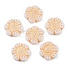 Bohemia Czech Pressed Glass Beads GLAA-I061-08A-1