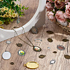 1Bag Alloy Pendant Cabochon Settings FIND-SC0023-79B-01-4