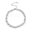 Rack Plating Brass Bracelets for Women BJEW-K244-06A-P-1