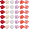 120Pcs 6 Colors Dyed Synthetic Coral Beads CORA-SC0001-28A-7