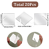 Acrylic Mirror Wine Glass Charms AJEW-SC0002-53A-02-2