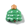 Opaque Christmas Theme Resin Cabochons RESI-H162-06O-1