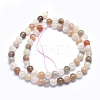 Natural Sunstone Beads Strands G-K224-02-6mm-2