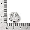 Tibetan Style Alloy Slide Charms Cabochon Settings LS-X-PALLOY-Q341-04AS-LF-4