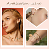 10Pcs Brass Micro Pave Cubic Zirconia Charms KK-HY0004-34-5
