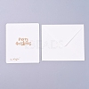 Envelope and Merry Christmas Greeting Cards Sets DIY-I029-03D-2