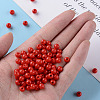 Opaque Acrylic Beads X-MACR-S370-C6mm-A14-5