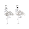 Alloy Rhinestone Pendants FIND-H002-86P-01-1