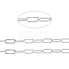 304 Stainless Steel Paperclip Chains CHS-F010-01D-P-1