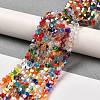 Transparent Electroplate Glass Beads Strands LS-EGLA-A039-T2mm-B29-4