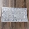 Letter & Number DIY Silicone Pendant Molds DIY-F139-01-3