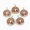 Synthetic Goldstone Pendants G-S292-10F-G-1