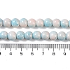 Baking Paint Glass Bead Strands GLAA-H031-01B-10-4