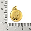 304 Stainless Steel Pendants Rhinestone Settings STAS-O009-01C-G-3