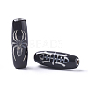 Tibetan Style Longevity & Spider Pattern dZi Beads TDZI-D008-16-1
