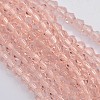 Bicone Glass Beads Strands X-EGLA-P016-4mm-10-1
