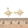 Brass Micro Pave Cubic Zirconia Pendants KK-Z136-43B-G-3
